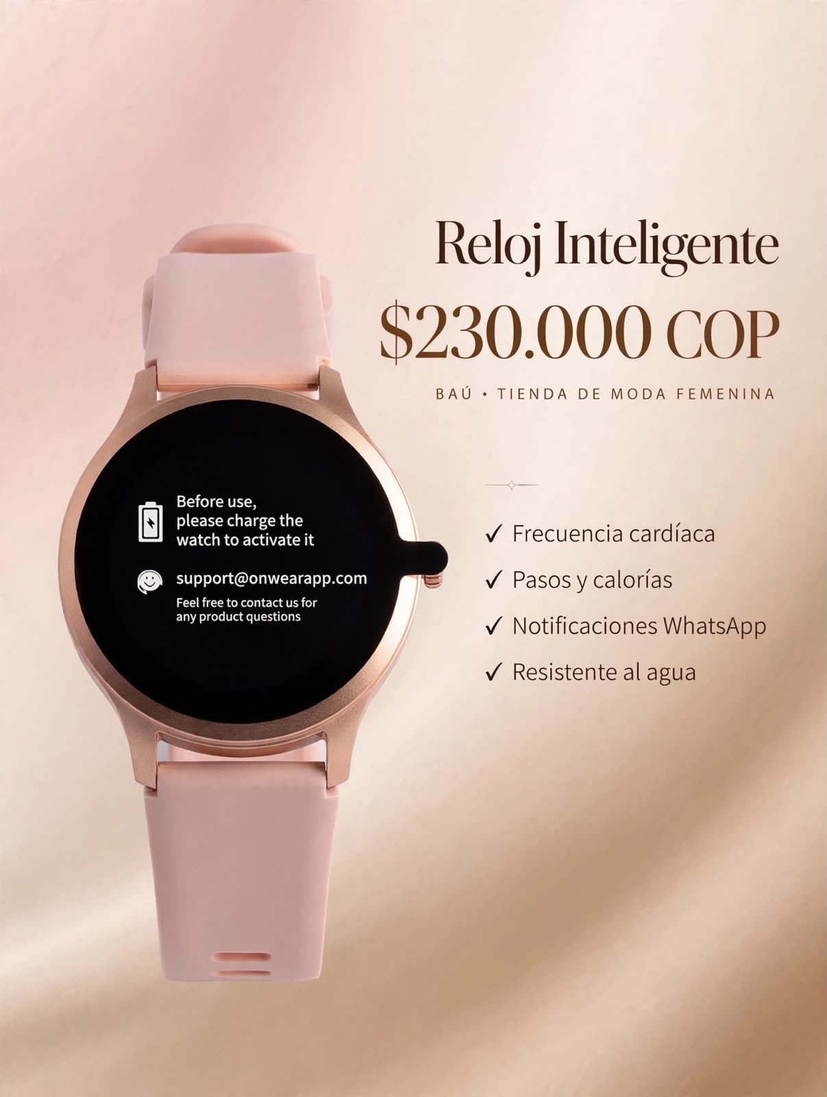 RELOJ INTELIGENTE